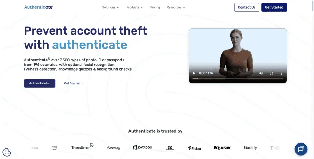 Aithenticate homepage showing AI transparency badge system and disclosure features