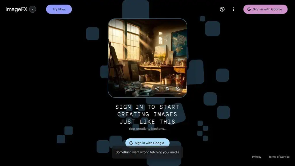 Google ImageFX Mixboard AI image generation canvas