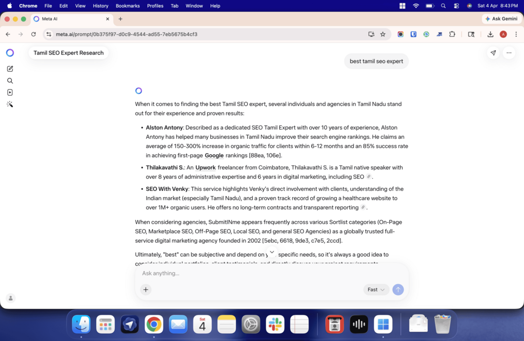 meta ai review
