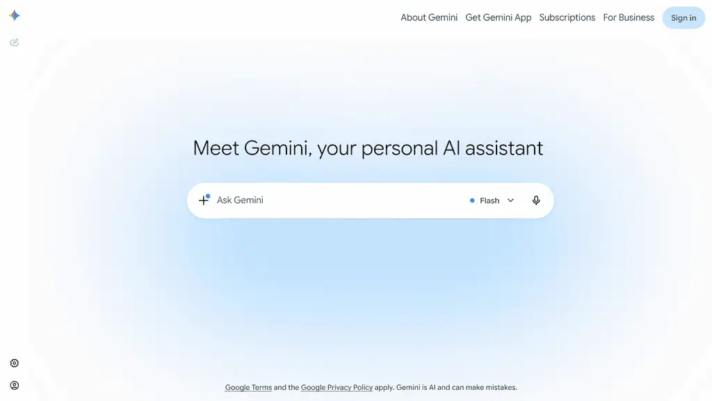 Google Gemini Imagen portrait generator homepage