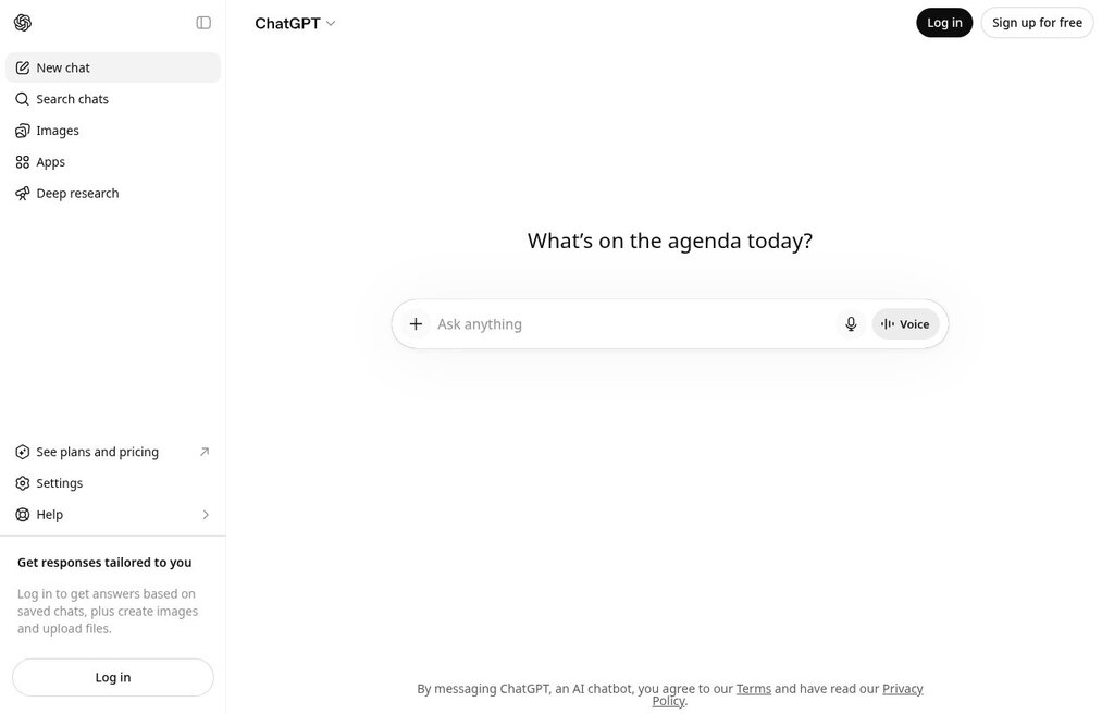 ChatGPT AI writer generating a long-form article from a prompt