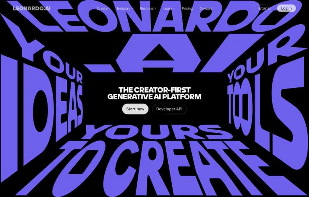 Leonardo AI image generation with motion video feature