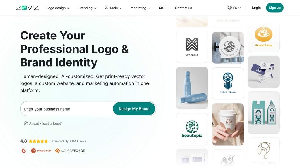 Zoviz Review 2026: Honest Test of the AI Logo & Brand Maker