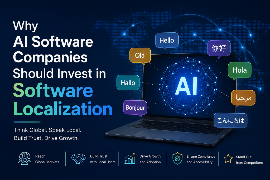 Why AI Software Companies Should Invest in Software Localization