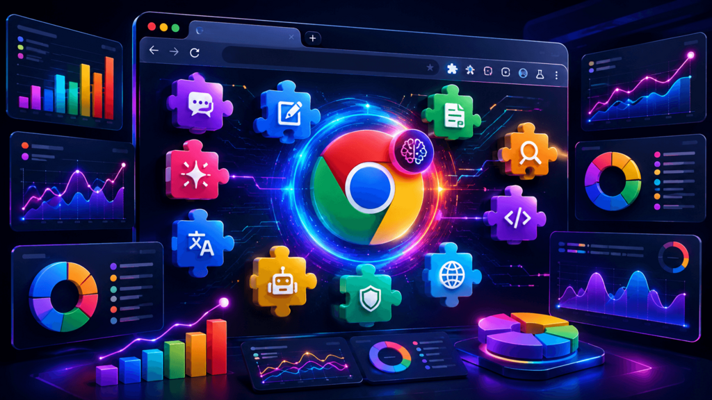 Best AI Chrome Extensions: Real Usage Numbers Report
